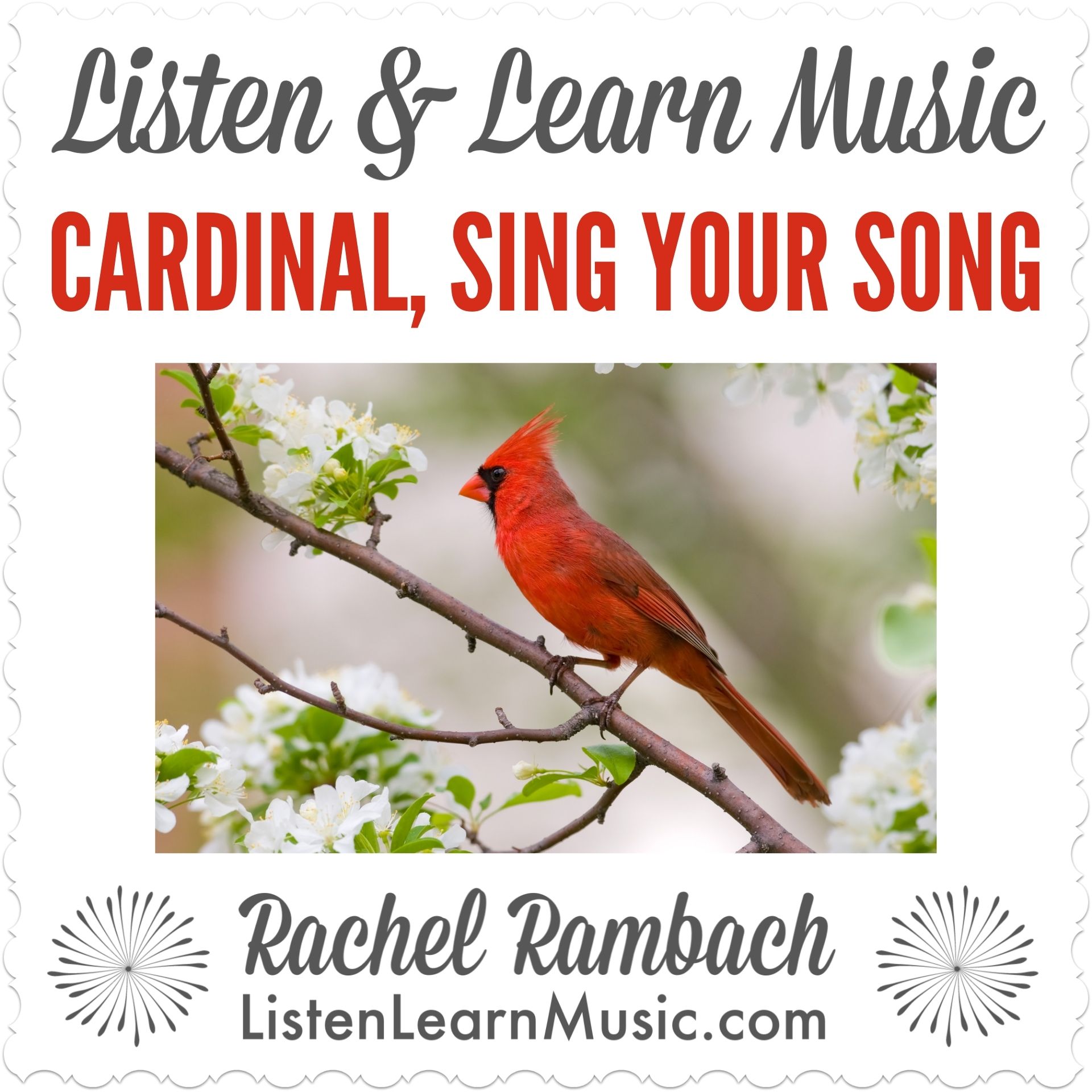 Cardinal, Sing Your Song | Listen & Learn Music